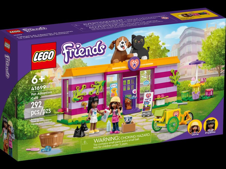 LEGO Friends 41699 Café de Adoção de Animais