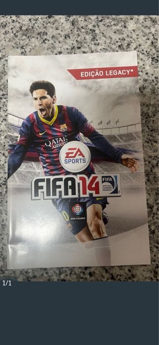Manual jogo Ps2 Fifa 14