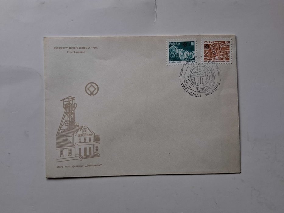 Wieliczka- Kopalnia Soli FDC 1979 r