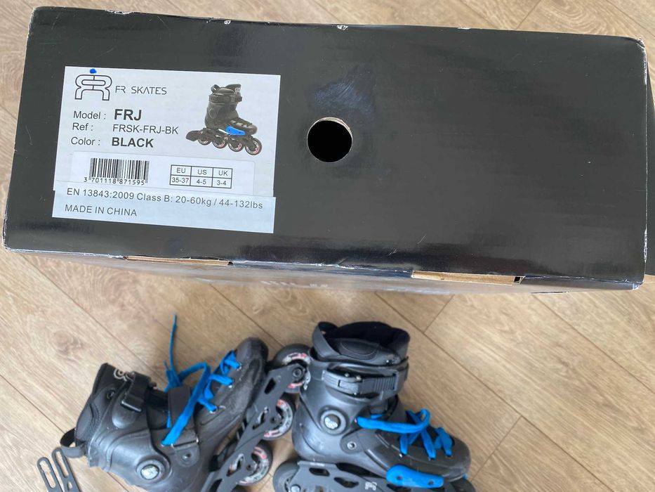 Rolki FR Skates FR J regulowane r. 35-37 freeskate slalom rockering