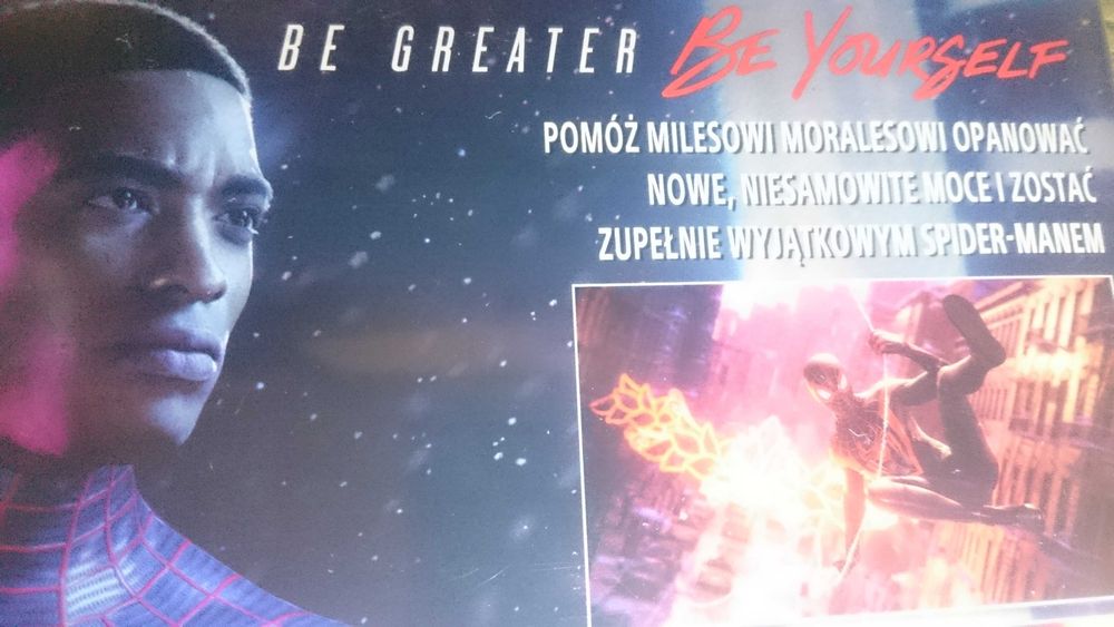 Spiderman Miles Morales ps4 POLSKA playstation 4 lego minecraft