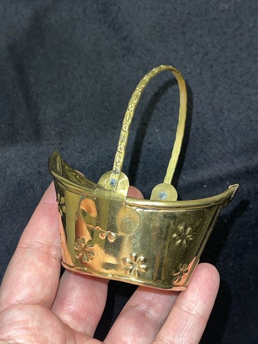 Латунное ведерко для спичек