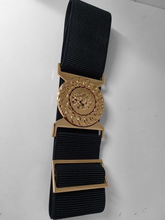Pasek Damski Guma z Klamrą Lew 6 CM
