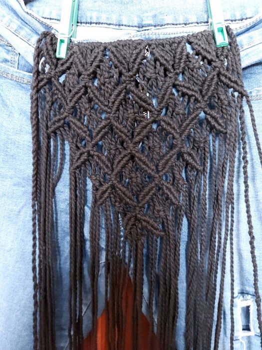 Припинда пояс макраме пояс з ниток для мами і доньки