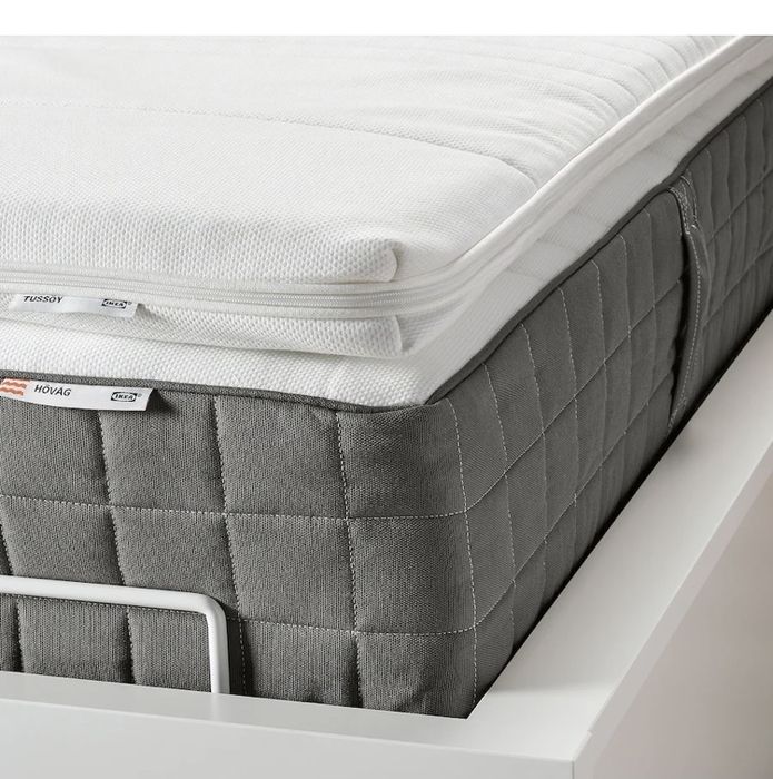 Sobrecolchão, branco160x200 cm