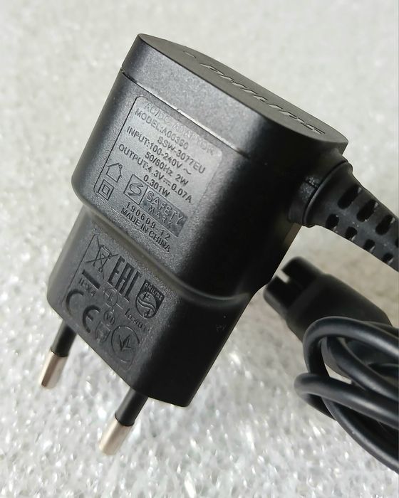 Зарядка  Braun 5210 12v. AEG HR5626 4.2 v. 1000ma. Philips 4.3v  0.07a
