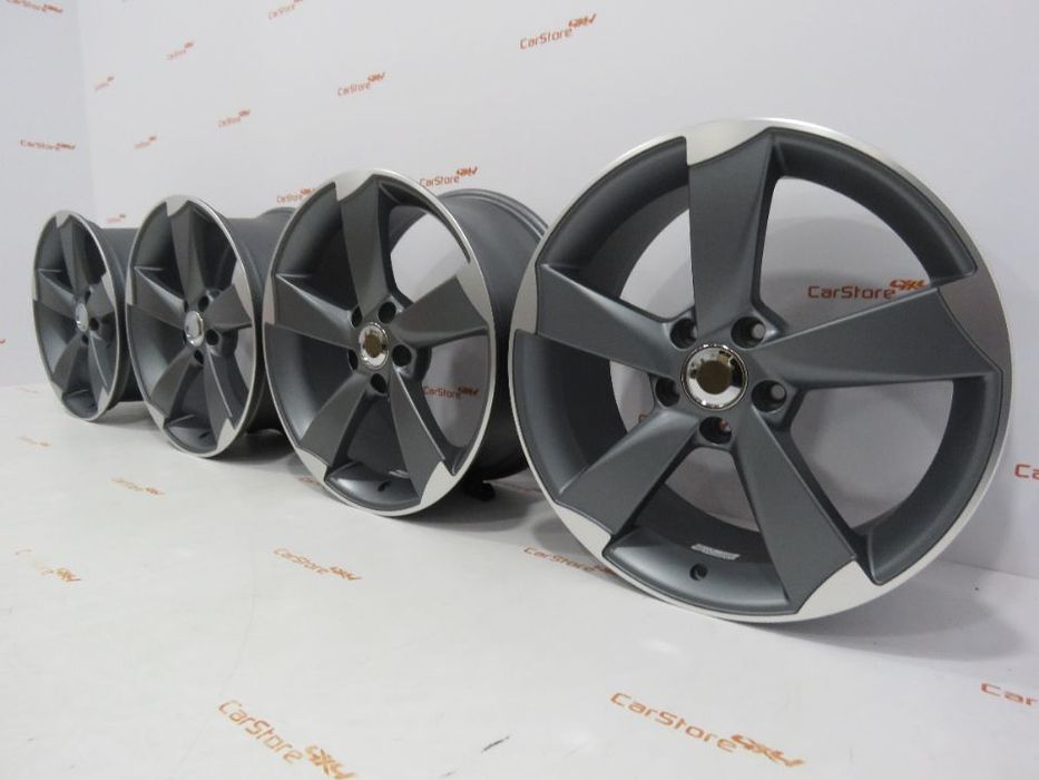 Jantes Look Audi Rotor 18 '' 8 et45 5x112 Antracite