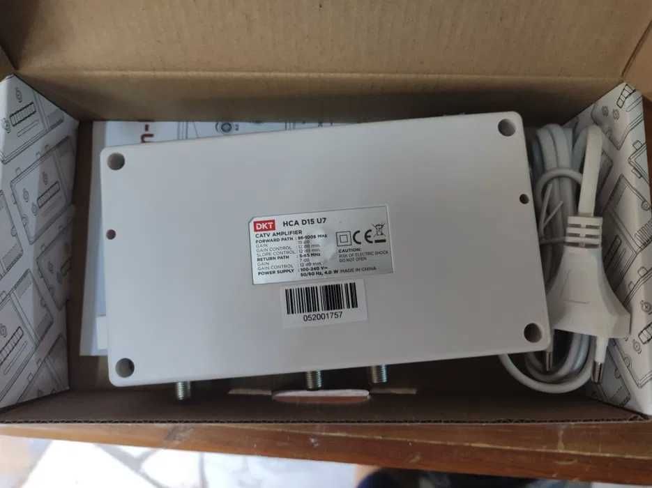 Amplificador de sinal RF novo na caixa