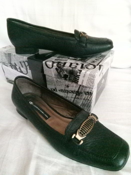 Туфли Luciano Carvari 37 р кожаные