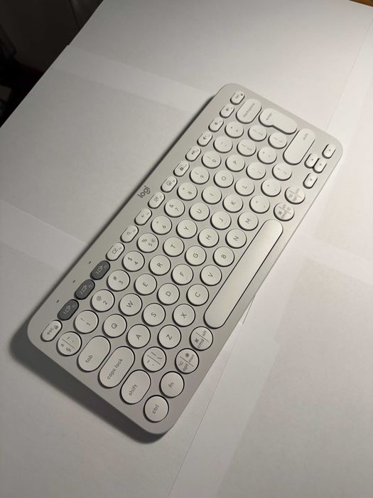 Klawiatura + mysz Logitech Pebble 2 Combo - biały