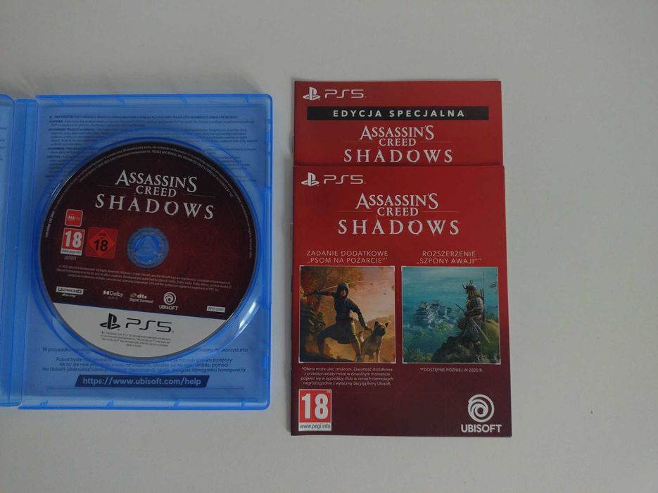 Gra PS5 Assassin's Creed Shadows (2025) okładka PL #0