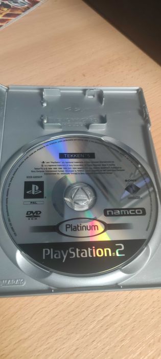 Tekken 5 PS2 PlayStation 2 skandynawska okladka gra angielski komplet