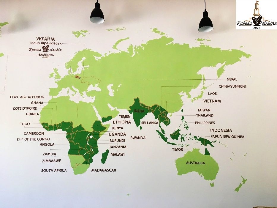 Кава ЗЕЛЕНА в зернах ОПТ 1кг