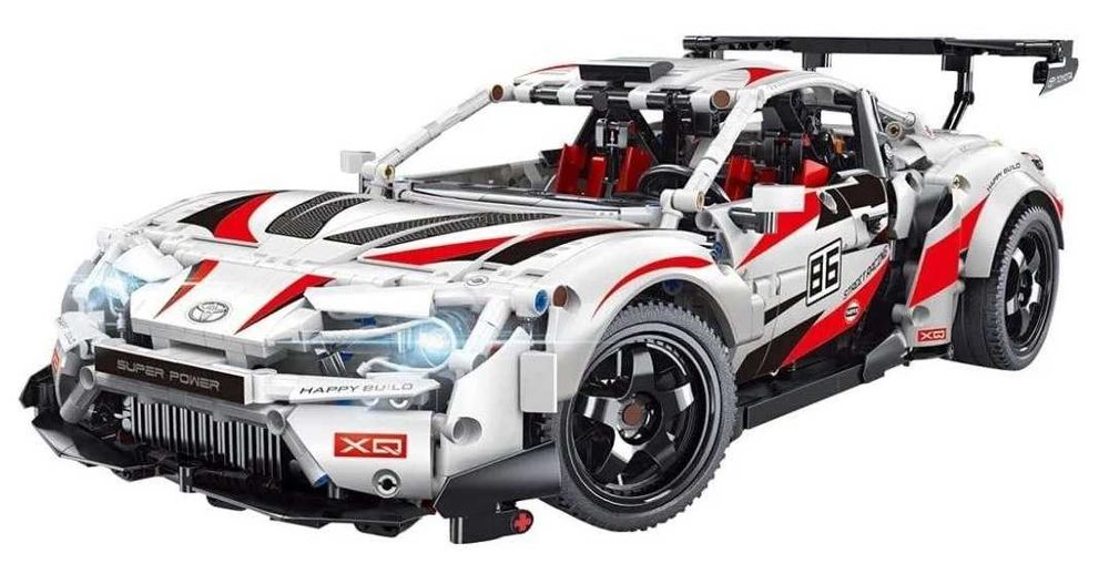 Zestaw Klocków Super Car GT86 2586el. Biały ZKL.YC-23002