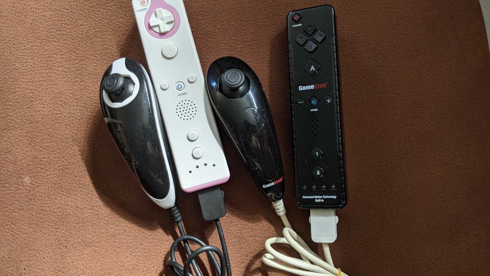 comandos wii completos com nunchuck