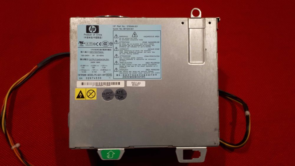 Fonte alimentação HP