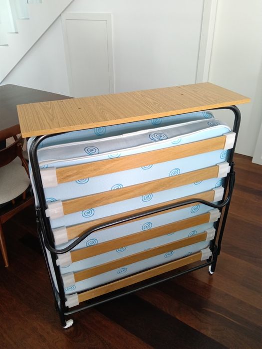 Cama de solteiro dobrável
