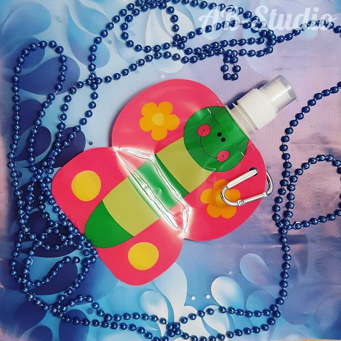 Складная силиконовая бутылка