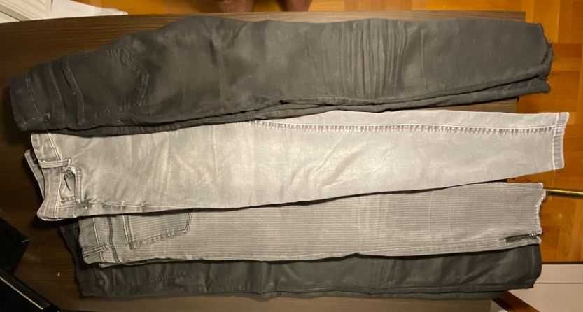 Pakiet spodni 4 pary+bluza gratis+3 pary spodenek (rozm32lub34/XSlubS)