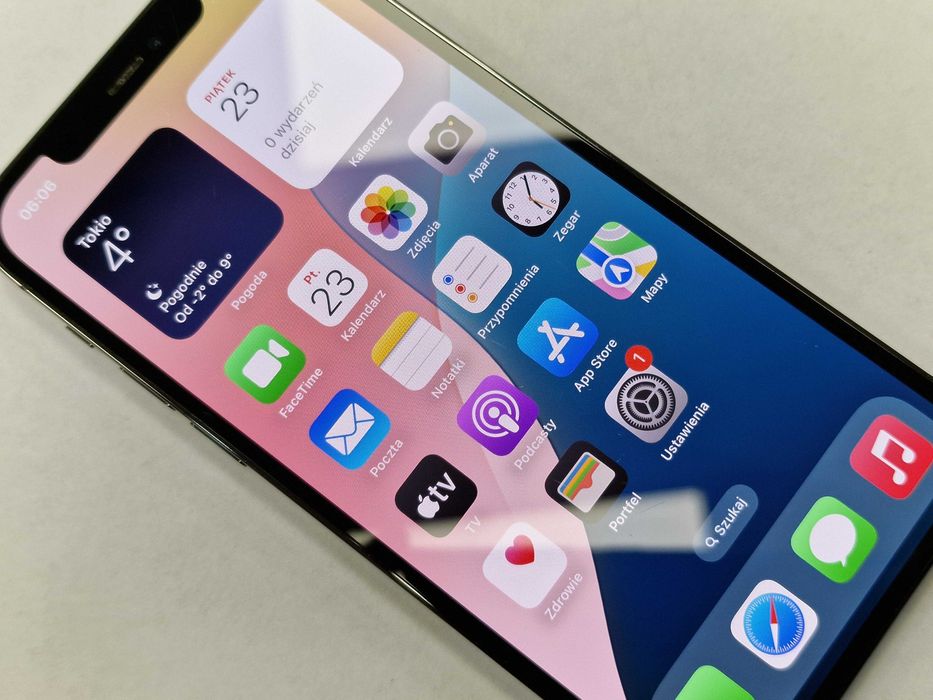 Iphone 12 PRO 128GB/ Graphite/ bateria 87% zamiennik/ Grade B