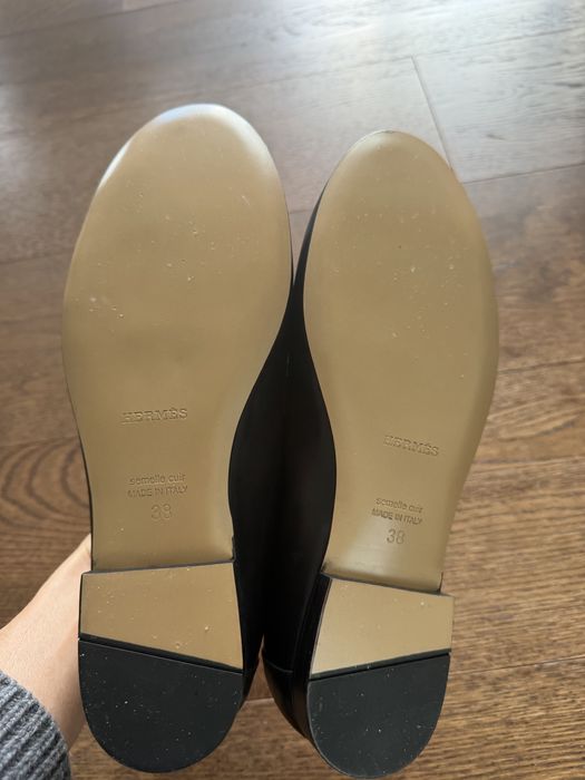 Mokasyny Hermes nowe
