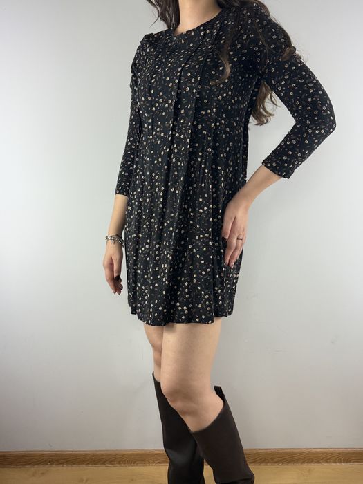 Luźna sukienka bawełniana w drobne kwiatki H&M 32/34/36