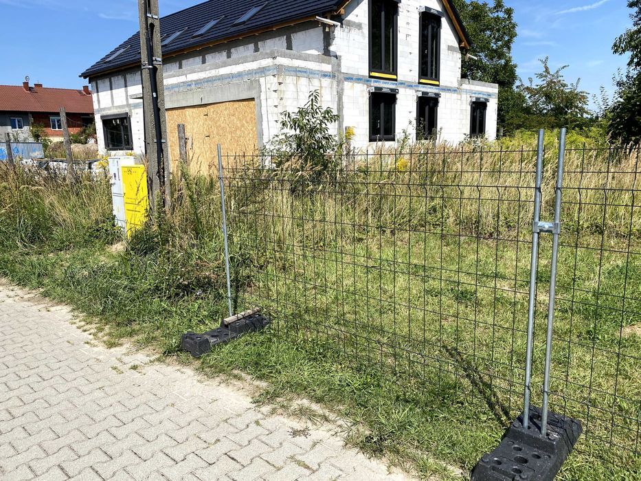Ogrodzenia tymczasowe budowlane zabezpieczenie budowy panel Ażurowy