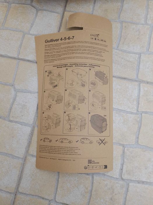 Transportadora para cão  para carro ou avião