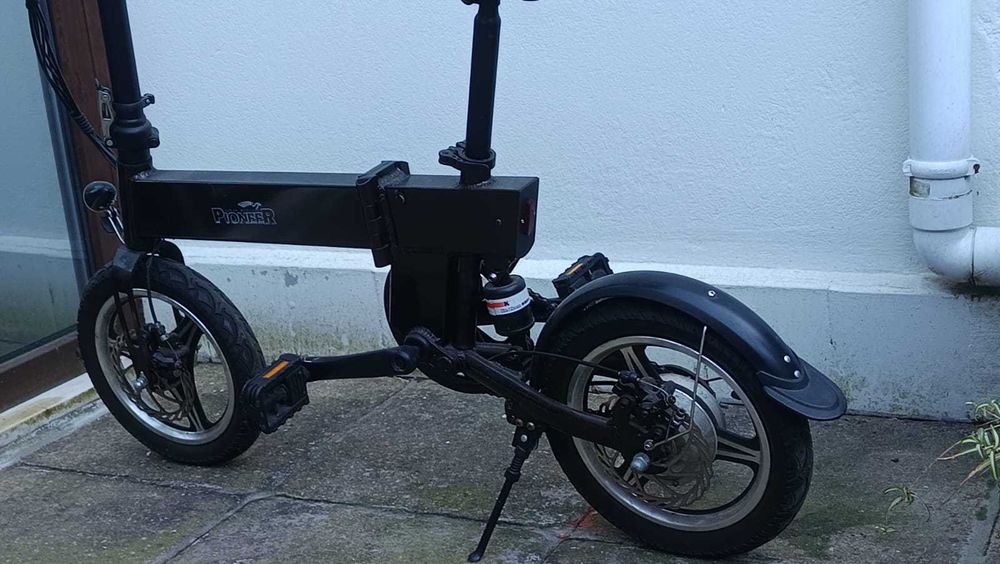 Bicicleta elétrica Pioneer boa para crise energética