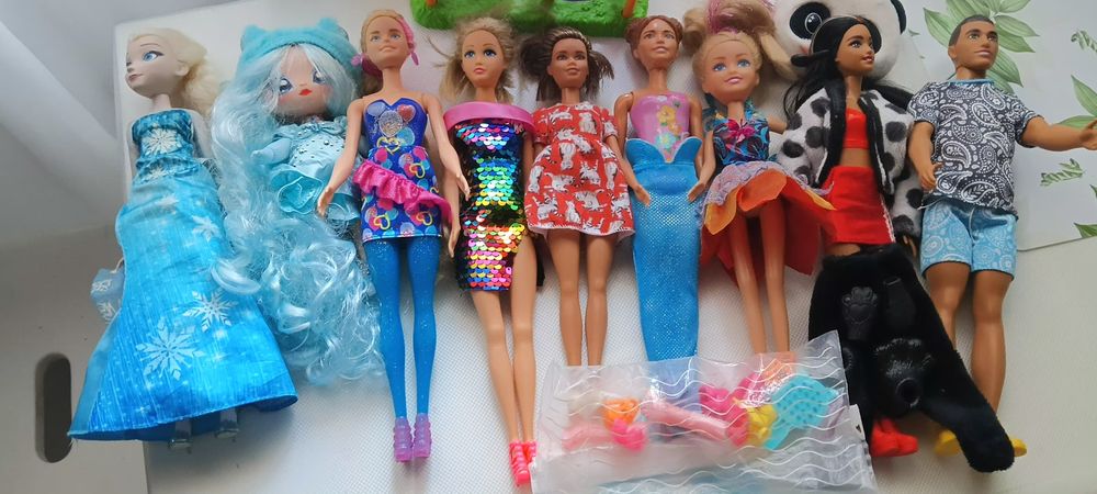 Lalki Barbie zestaw plus gratisy