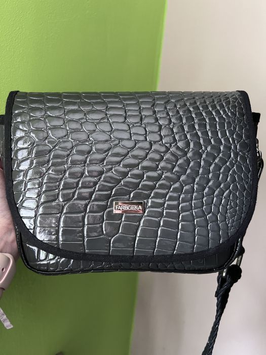 Farbotka: saszka lux - unikat, full komplet, skóra naturalna