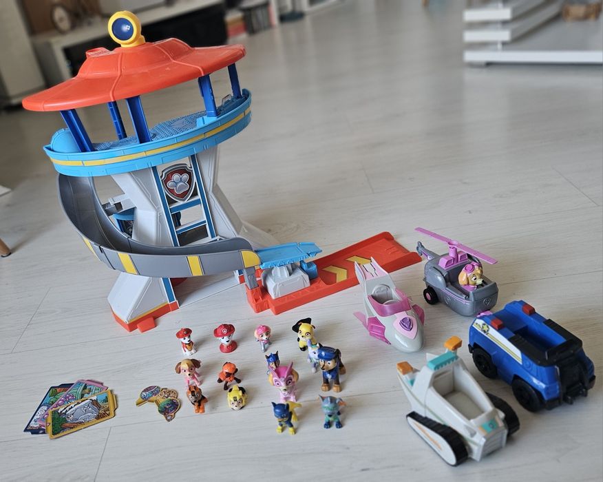 Baza Psi Patrol + akcesoria