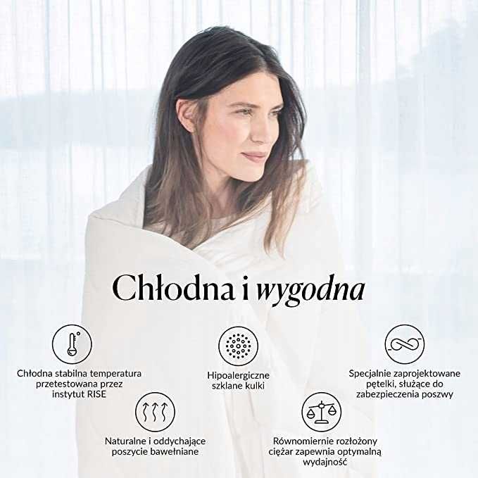 Kołdra obciążeniowa Cura 150x210 cm 7 kg