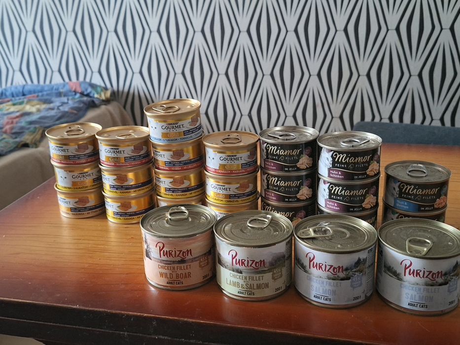 Zamienię karme dla kotka