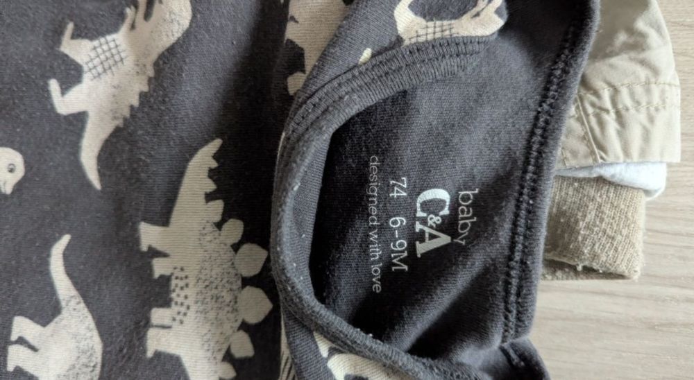 Kurtka chłopięca. + Body r. 74