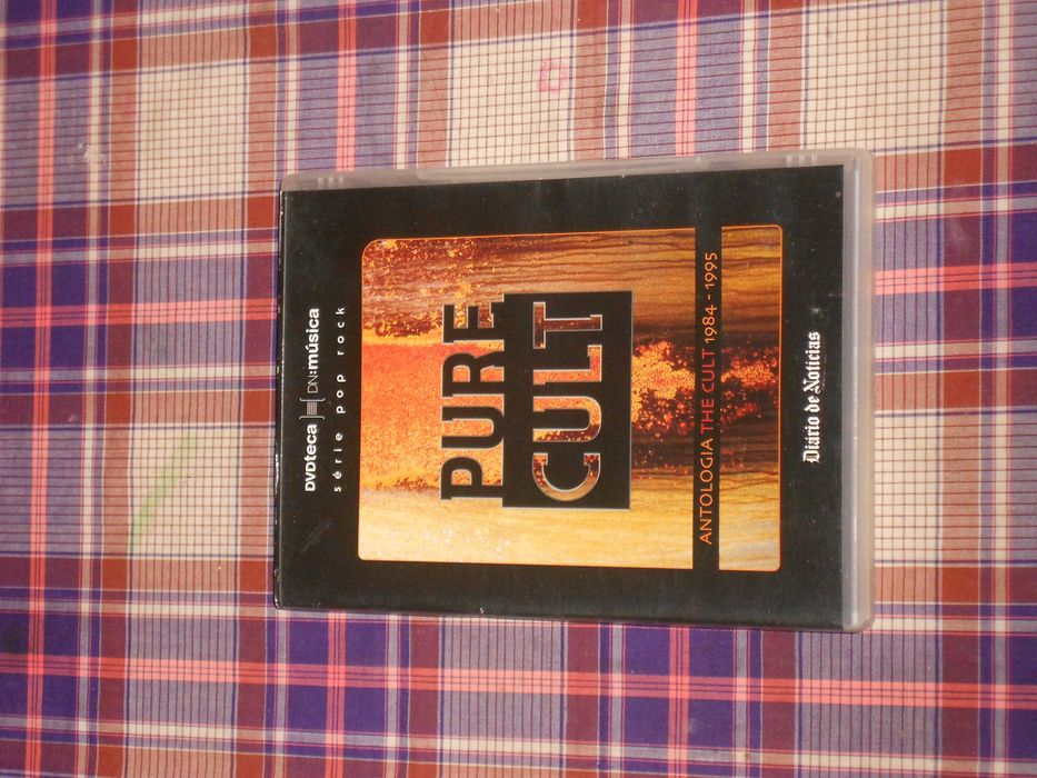 DVD Pure Cult - Antologia The Cult 1984-1995 - DN