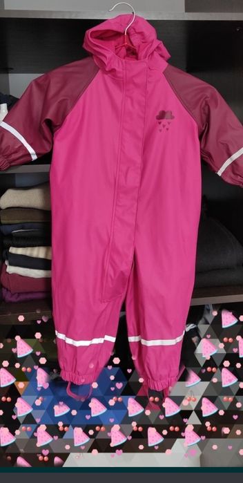 Деми комбинезон, ветро/водо/грязе защита 12-18 мес