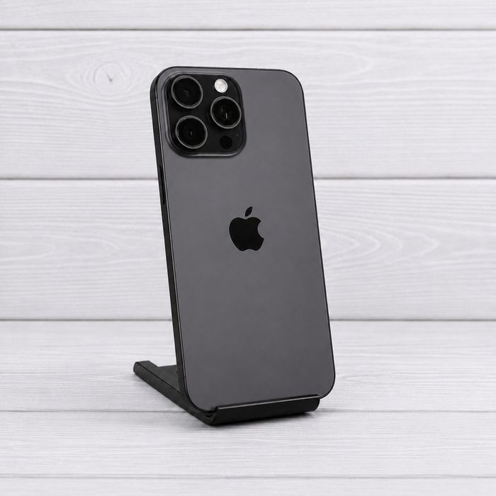 Apple iPhone 15 Pro Max 256GB Black Titanium | Гарний стан | Гарантія | ЦУМ