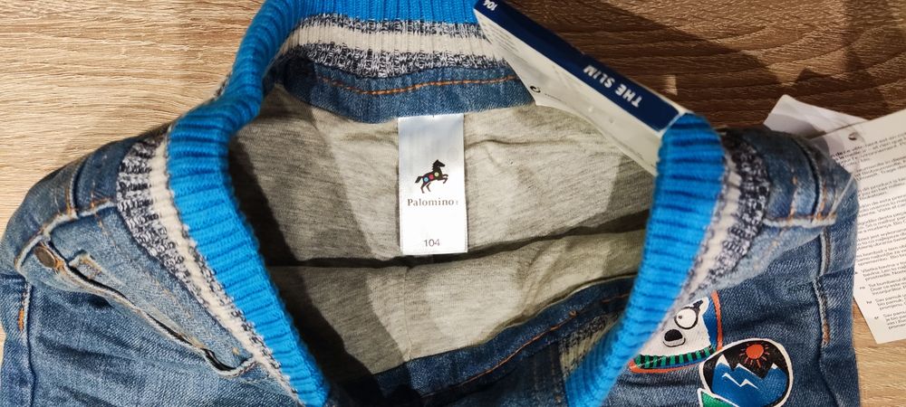 Nowe Spodnie Dziecięce Jeans Thermo Ocieplane 104 C&A