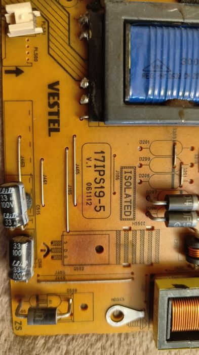 Zasilacz 17IPS19-5 z tv Sharp LC-32LD145V