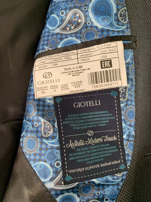 Костюм чоловічий класичний (двійка)