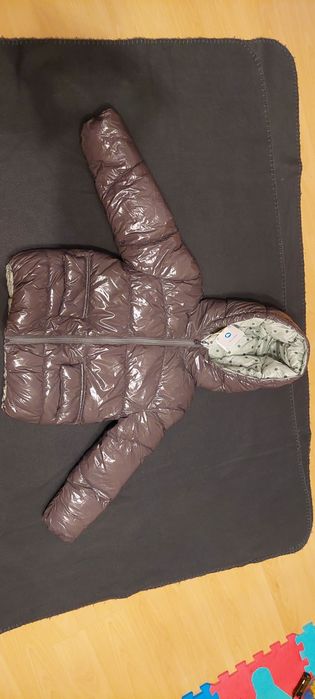Kurtka kappahl dwustronna na zimę dla dziewczynki  rozmiar 122