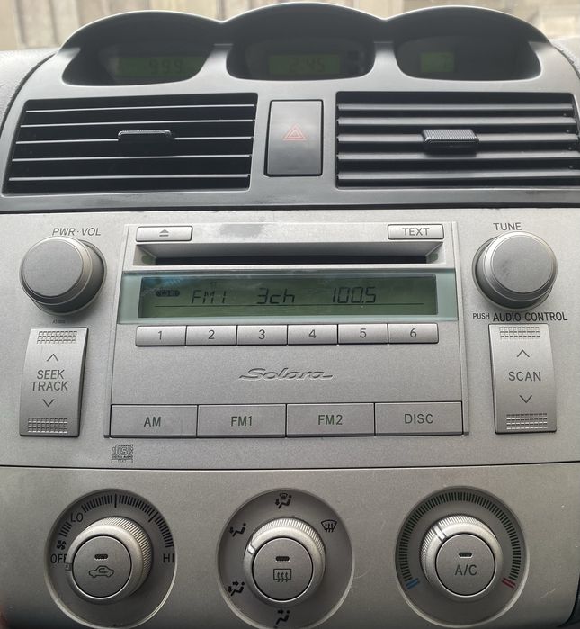 TOYOTA solara 2.4 2005