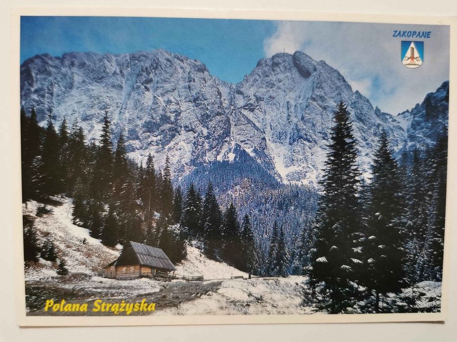 Polana Strążyska, w Głębi Giewont 1894 M Fot. Gąsienica