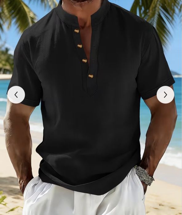 Camisa Linho com botões