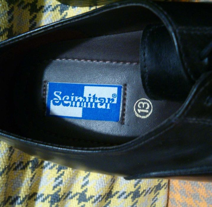 Sapatos Homem Scimitar - Excelente Estado - Made in Índia Itália - Aifai