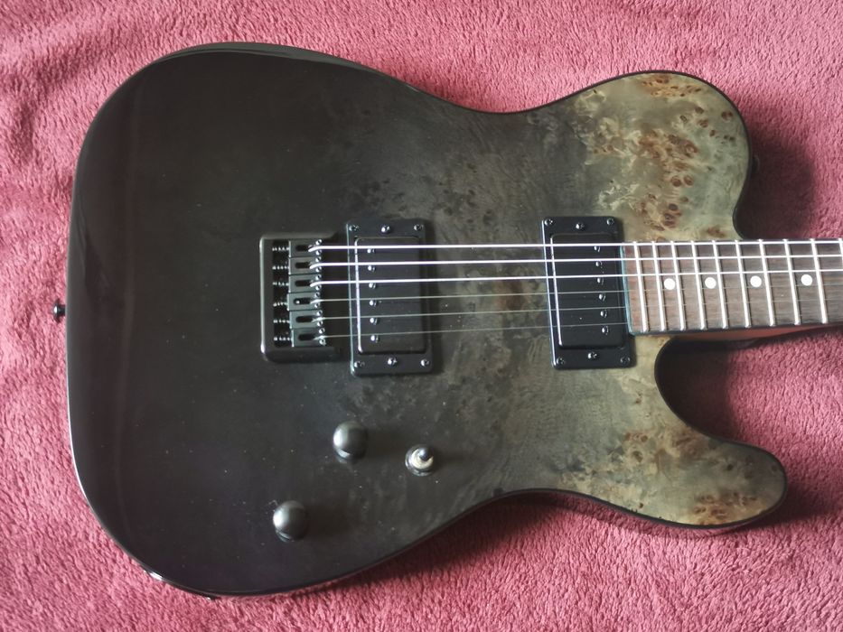 Schecter PT Standard BBFB Burl Black Fade Burst