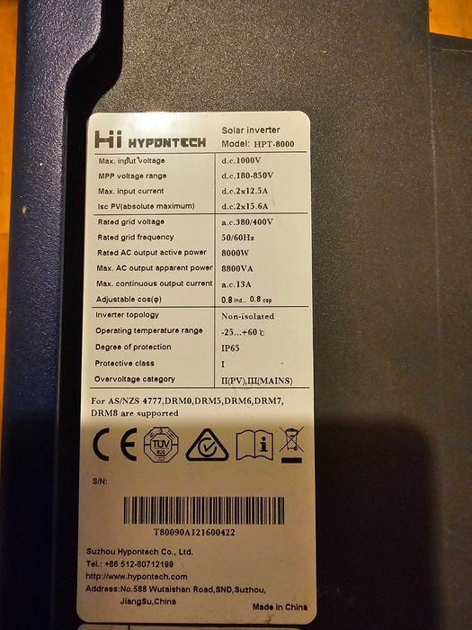 Hypontech HPT-8000