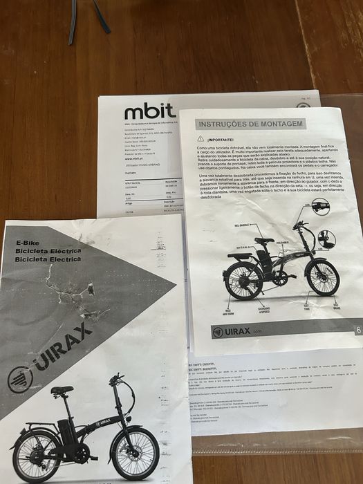 Bicicleta dobravel eletrica RKS MX25