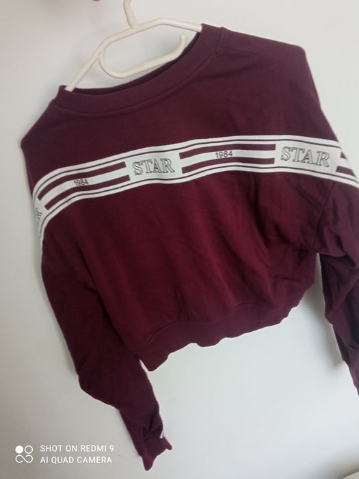 Bluza bordowa xs